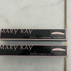2 Mary Kay 054563 Lash Love Mascara I Love Black 0.28 oz 8g NIB